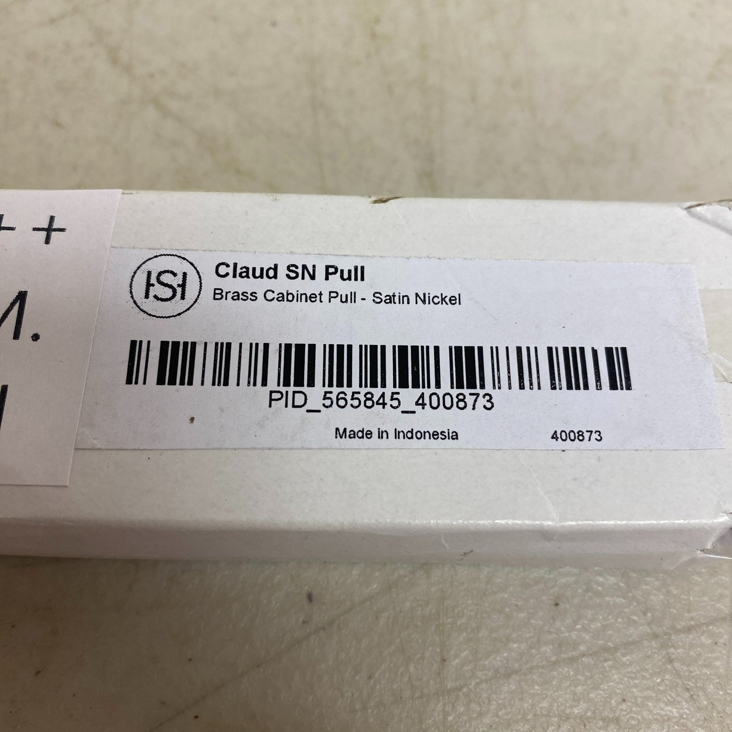 Signature Hardware Claud Cabinet Pull Satin Nickel SH430866