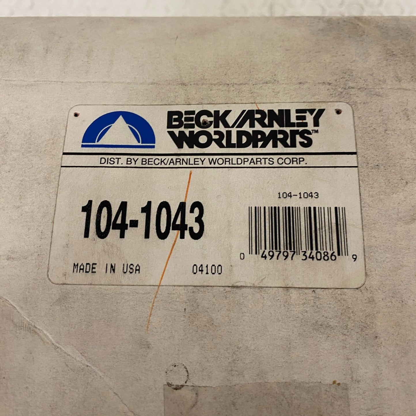 Beck/Arnley 104-1043 Engine Mount Front Left 1989-1994 Hyundai Sonata 3.0L