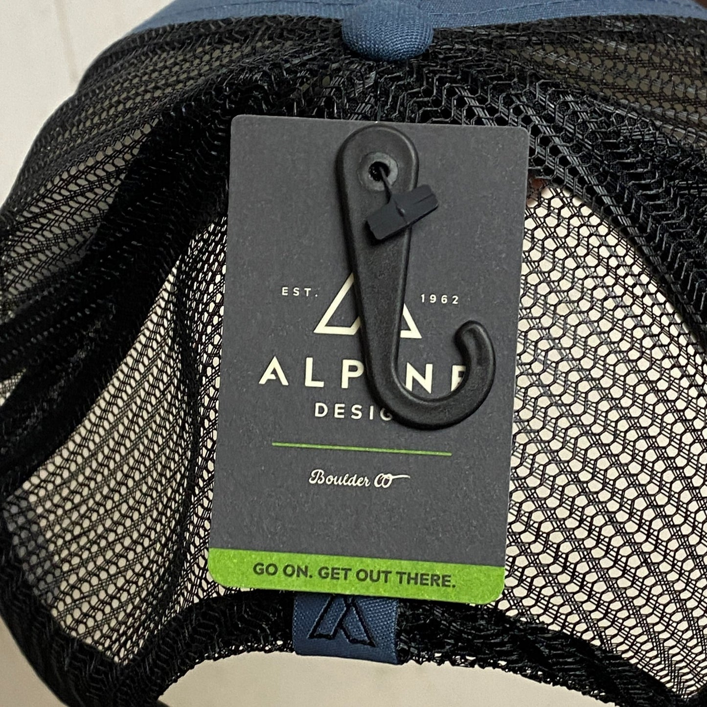 Alpine Design Men's AD M Patch Trucker Light Blue ADMA3001