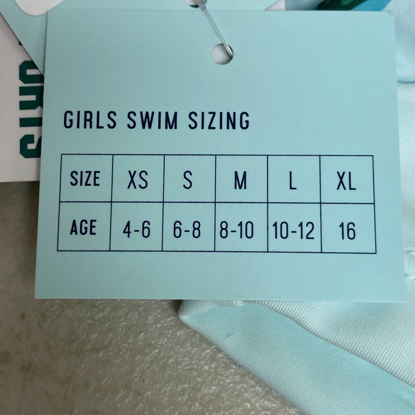 DSG Girls Swim Short Sleeve Crop Cute Print Summer Rash Guard Mint Lemon DSG8100