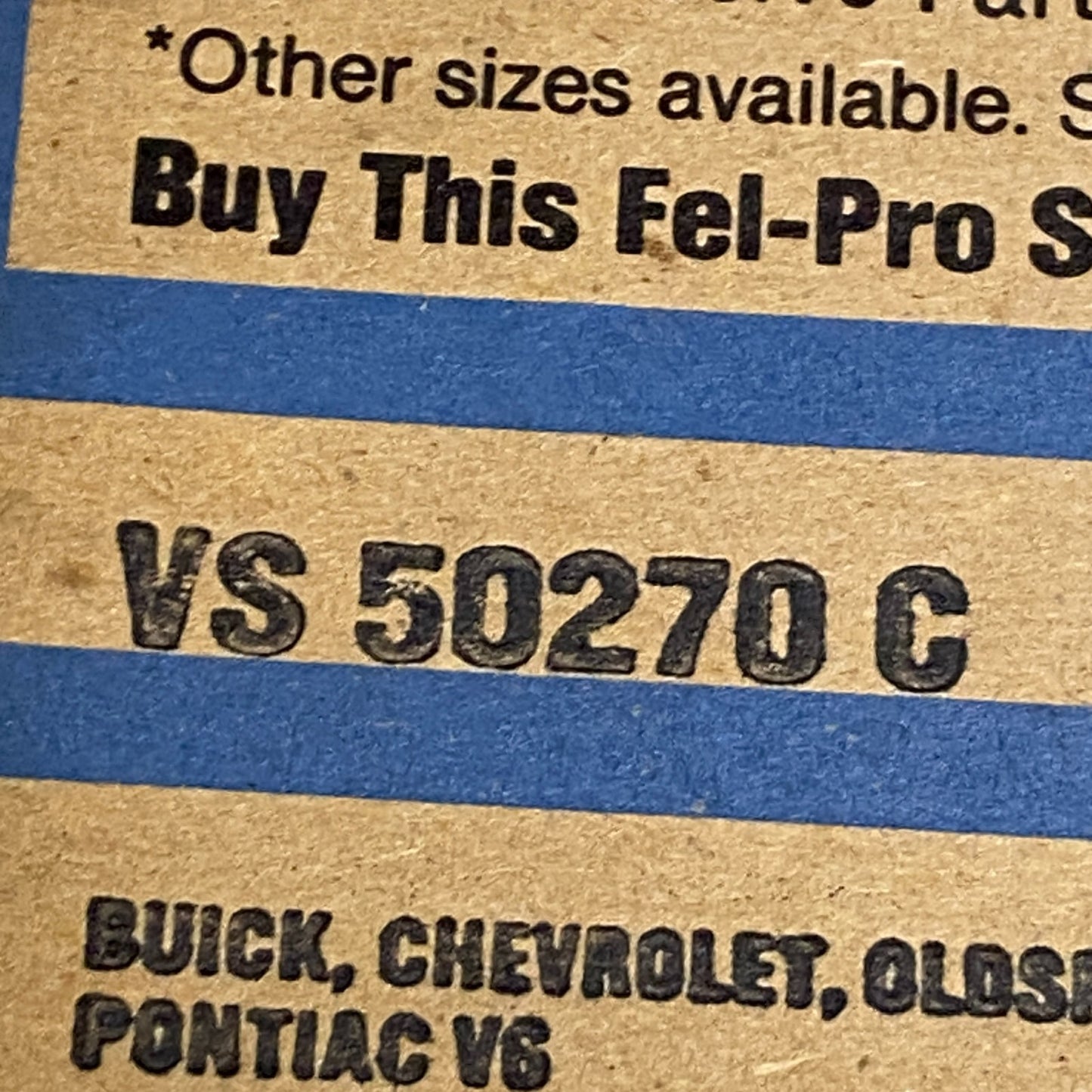 FEL-PRO VS50270C Valve Cover Gasket Set Chevy S10 Blazer Camaro 2.5L I4 1982-86