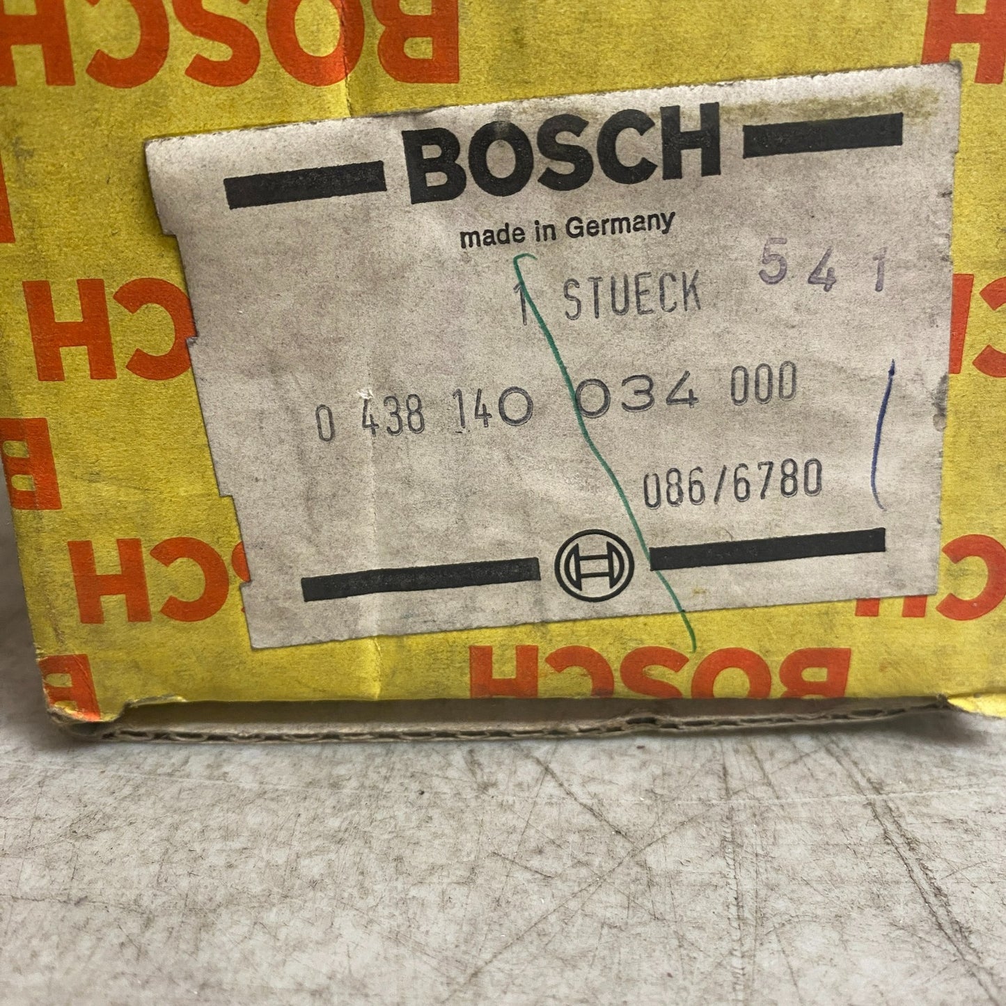 Bosch 0438140034000 Warm-Up Regulator 77-89 Audi 100 200 VW Passat Ferrari 208