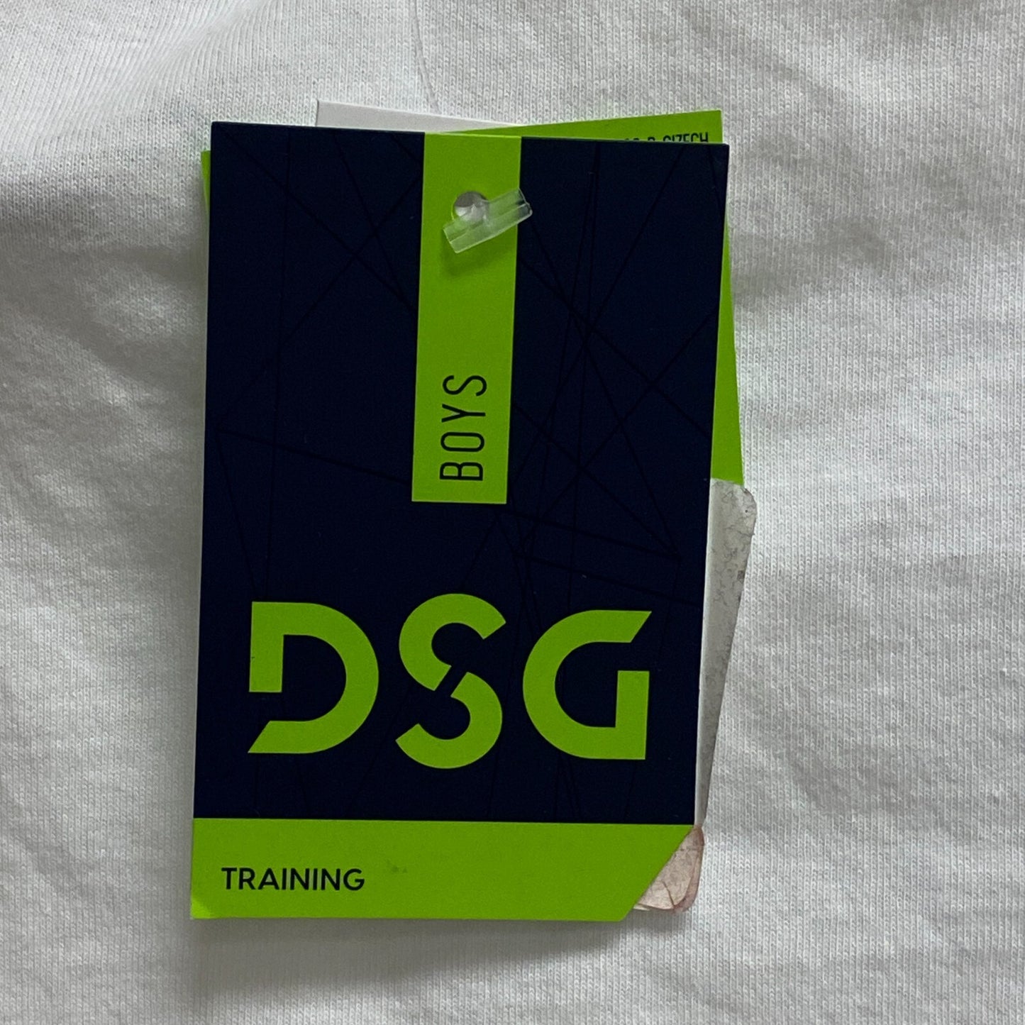 DSG Boys' Solid Relaxed Fit Cotton Graphic Tee Shirt Pure White Skater DAB21108