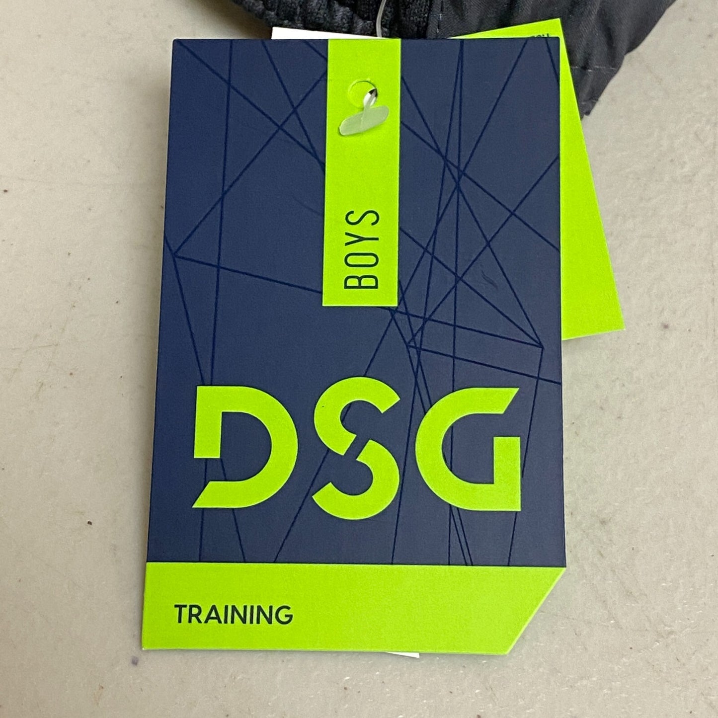DSG Boys' Training Woven Shorts Athletic Fit Elastic Waist Asphalt DAB12104 New