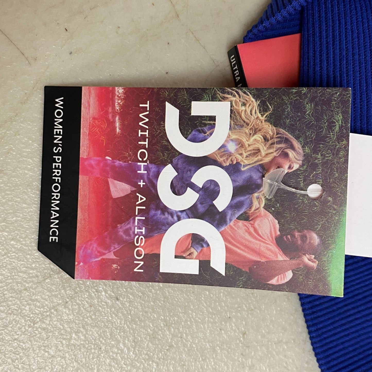 DSG TWITCH + ALLISON Women's Seamless Colorblock Sapphire/ Pure Black BOSSW22305