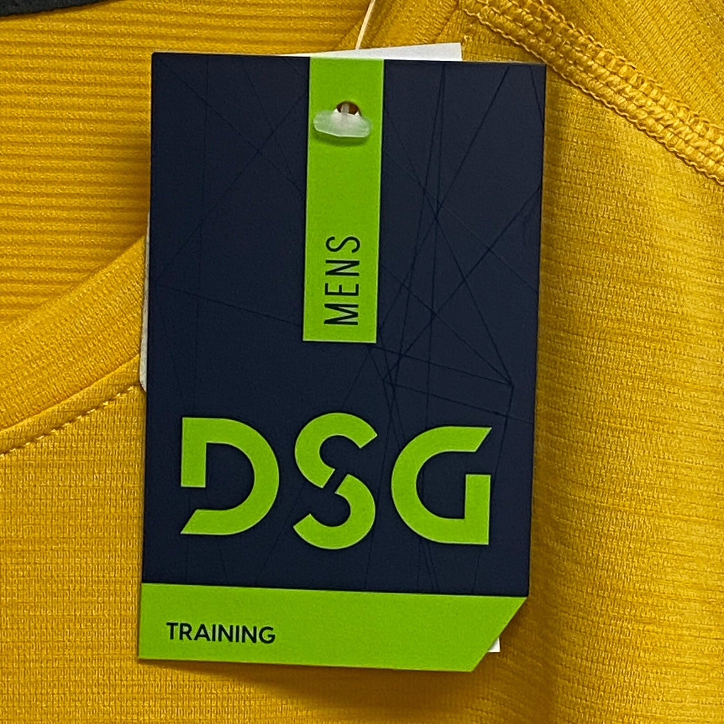 DSG Men's All Out Performance Short Sleeve T-Shirt Deep Yellow/Darkr Deep Yellow