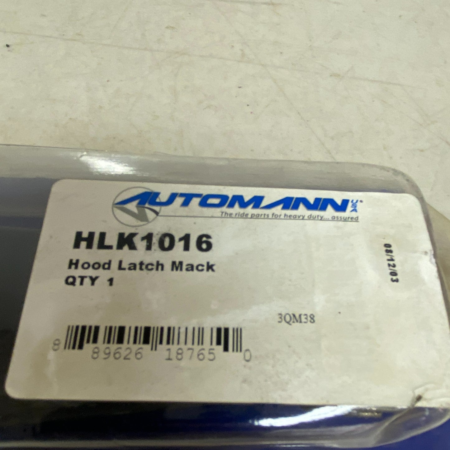 AUTOMANN Hood Latch Assembly Steel Mack/Freightliner Model HLK1016