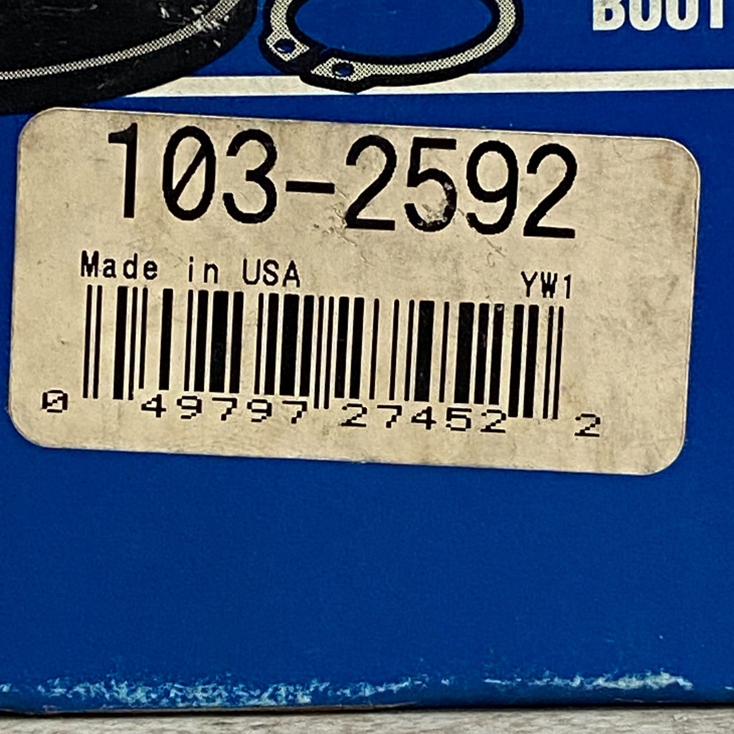 Beck/Arnley 103-2592 Rack & Pinion Bellows Boot Kit Toyota Corolla 1988-2002