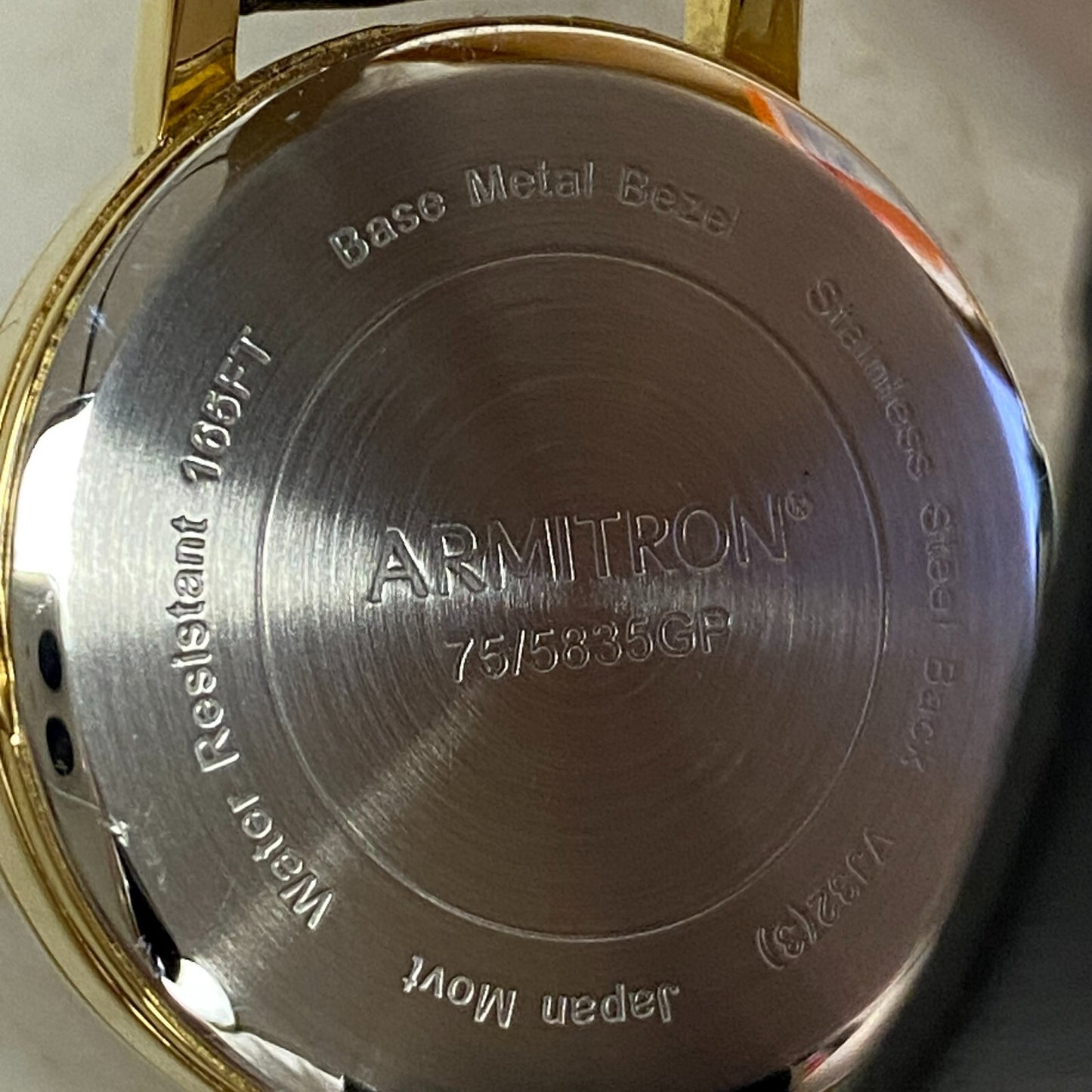 Armitron Women's Genuine Crystal Accented Date Function Bracelet Watch 75/5835GP