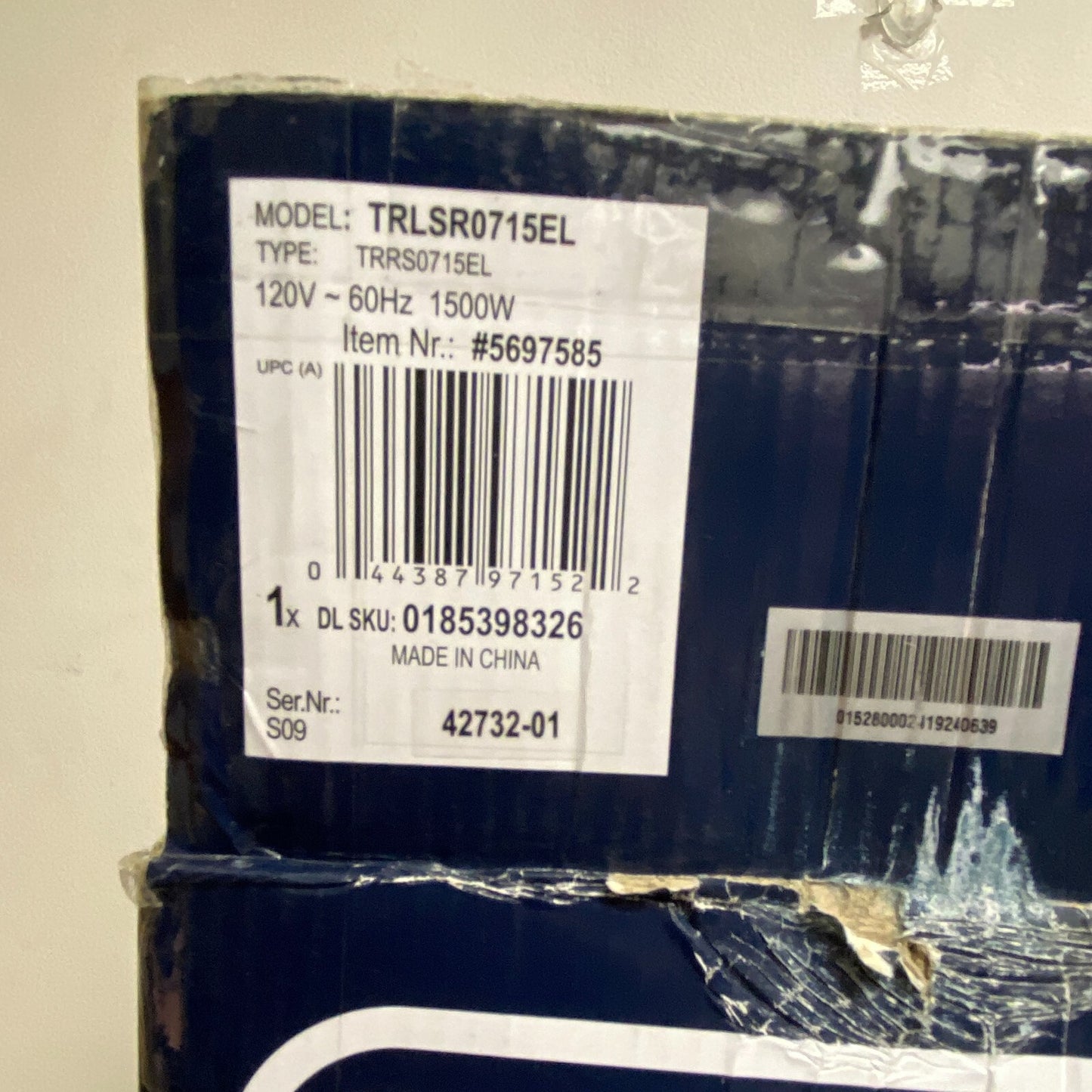 DeLonghi Radia Digital 5 5697585 1500 Watt White Electric Space Heater