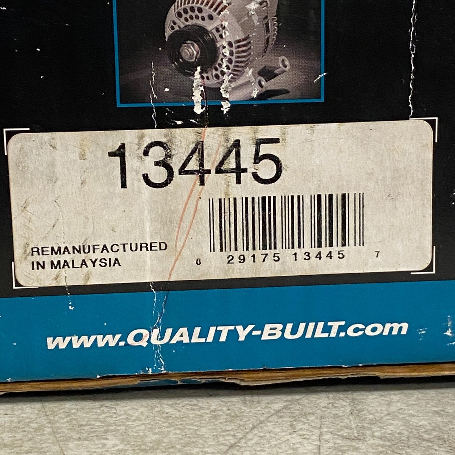 Quality-Built 13345 12V 90A Reman Alternator Fits Ford F-450 F-550 Expedition Na