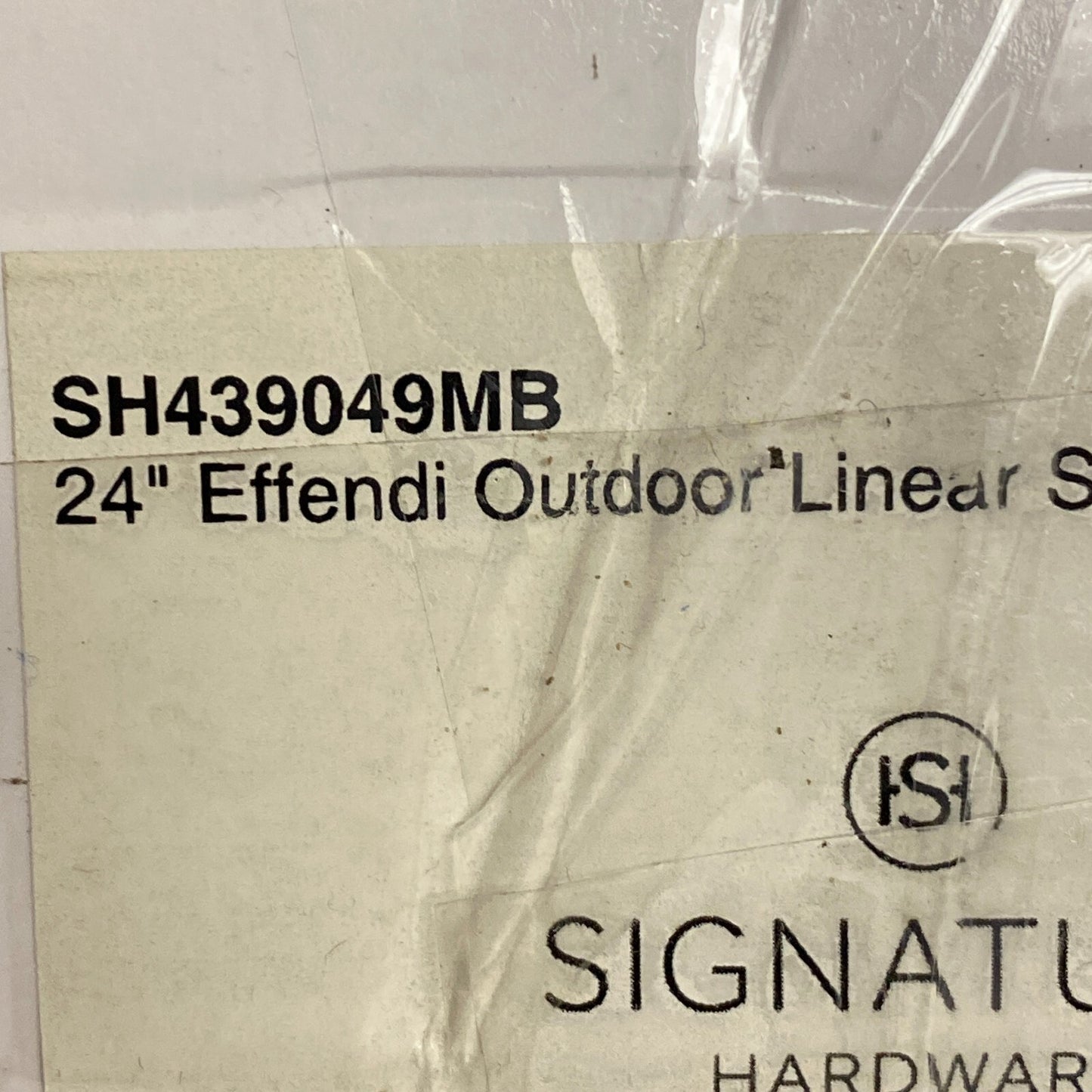 Signature Hardware 24" Effendi Linear Shower Drain - with Drain Flange - Mat,,,