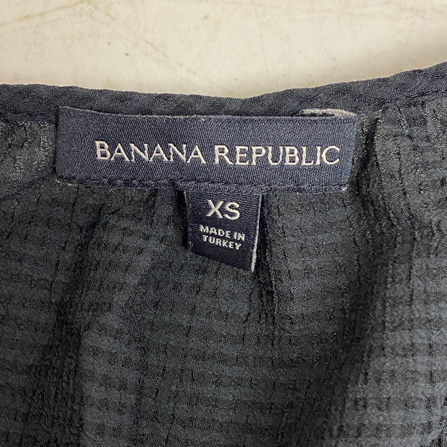 Banana Republic Factory Women’s Waffle Dress Size XS Fit & Flare Black