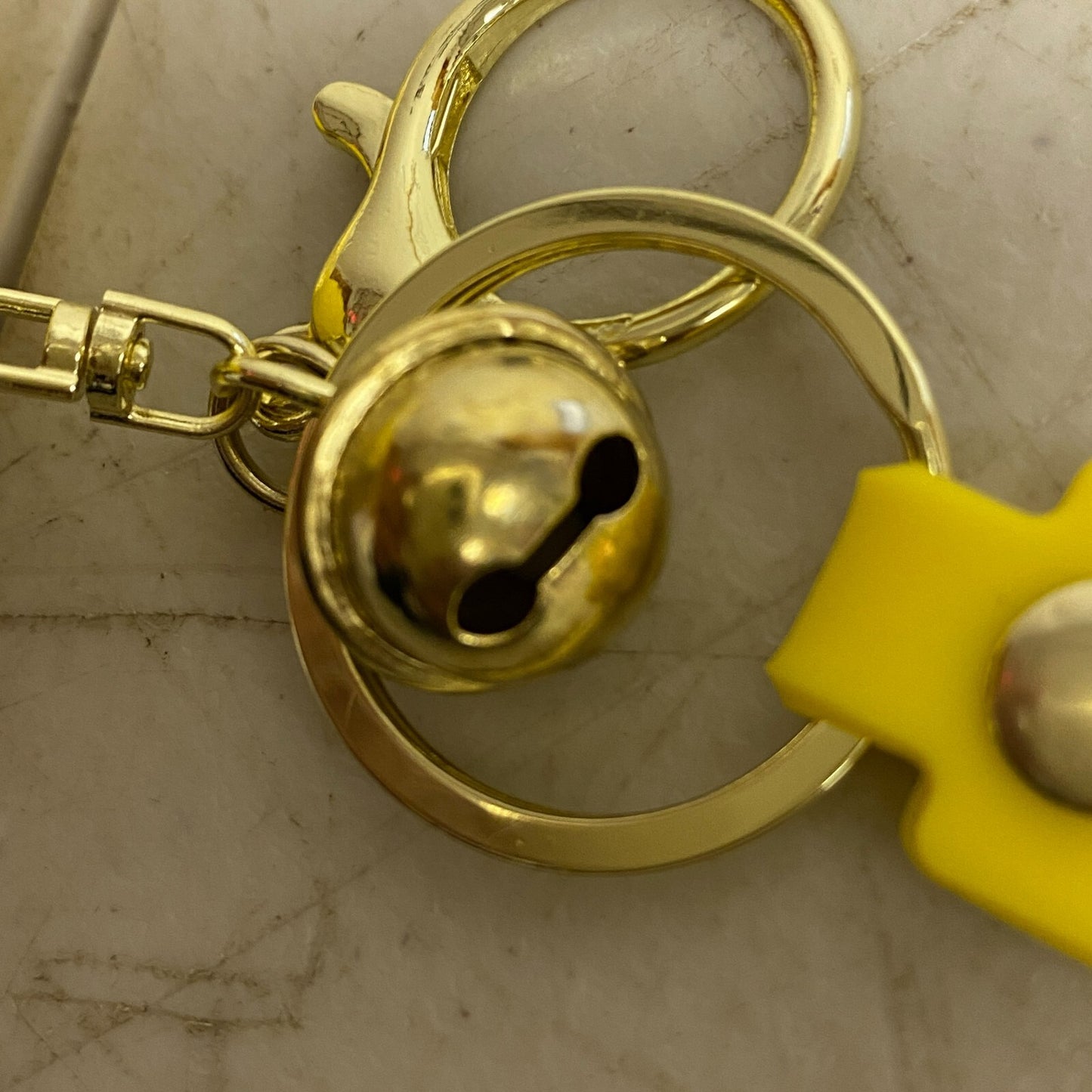 Assorted Silicone Looney Tunes KeyChain with Tweety Bird & Bell Accessories