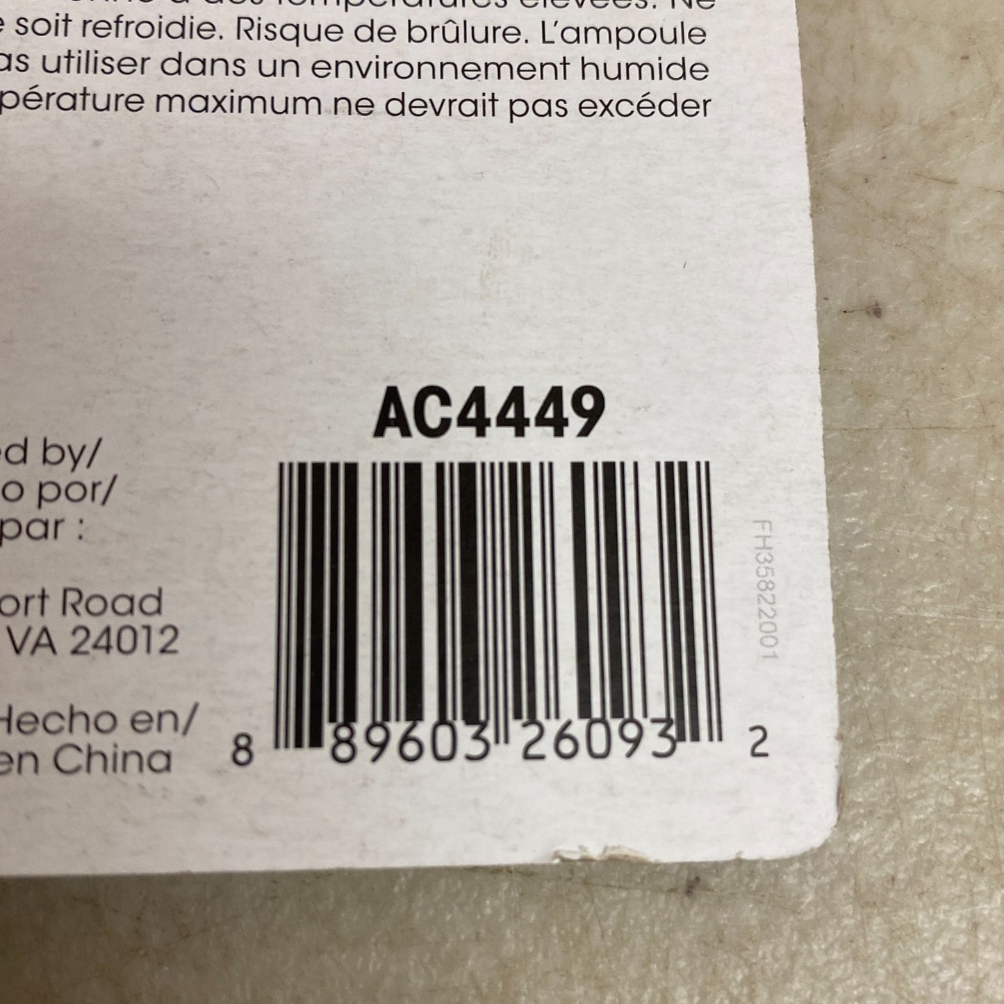 AutoCraft Halogen Bulb 500W 120V Bright White 3 Pack AC4449