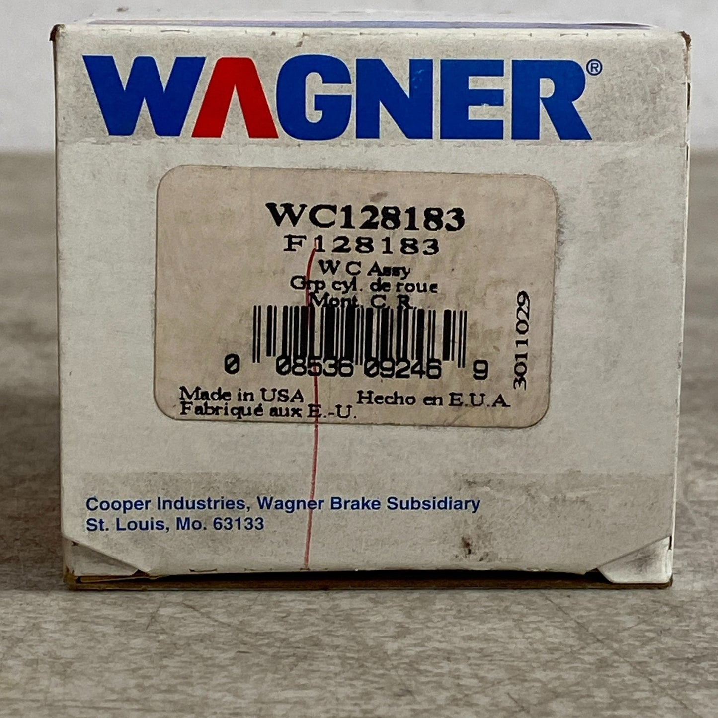 Wagner WC128183 Rear Brake Wheel Cylinder GMC Sonoma 1988-2004