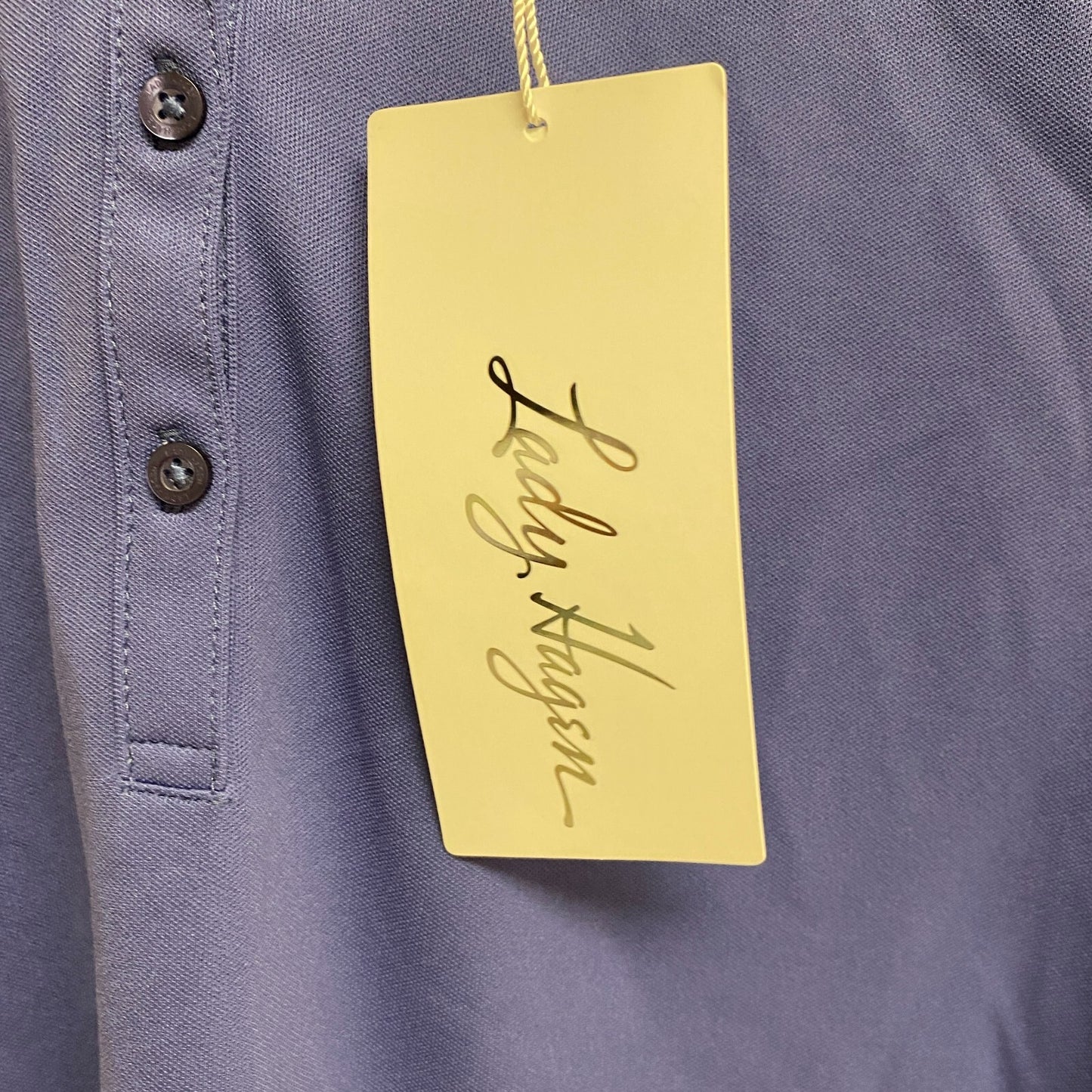 Walter Hagen Women's Pique Rib Trim Short Sleeve Golf Polo Marlin WGH11503F22