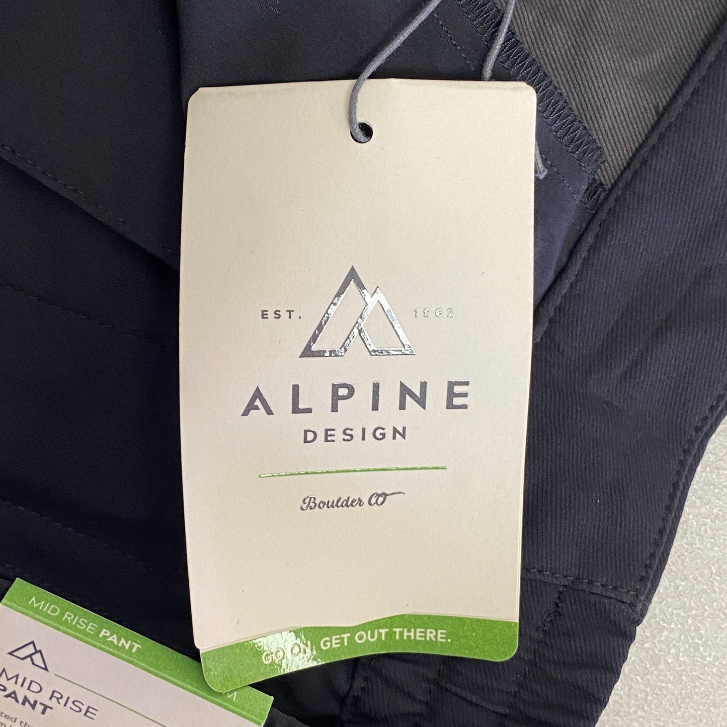 Alpine Design Women's W AD Trail Blazer Pant Pure Black ADW23915 Brand New!