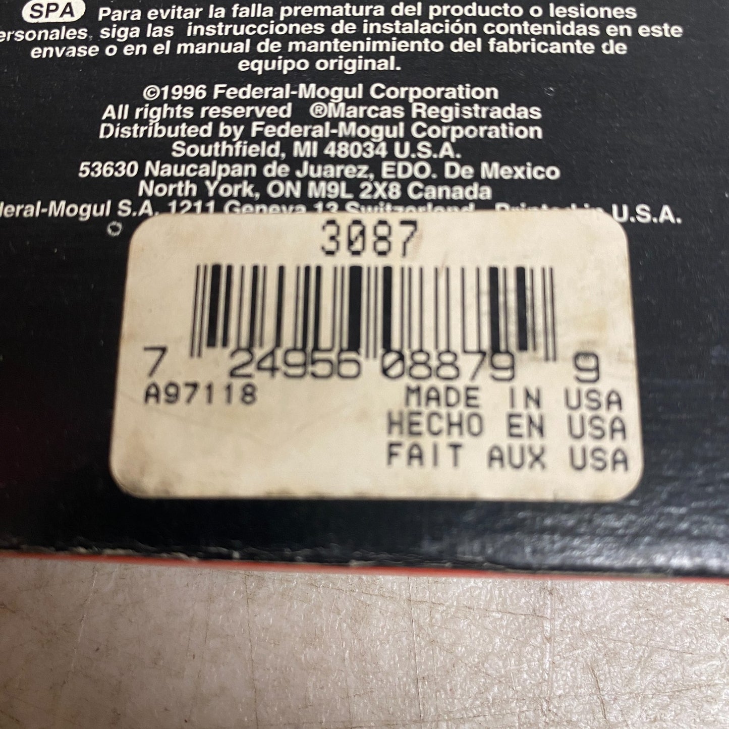 National 3087 Wheel Seal Front Inner Nitrile 1994-2003 Dodge Ram 1500 Van