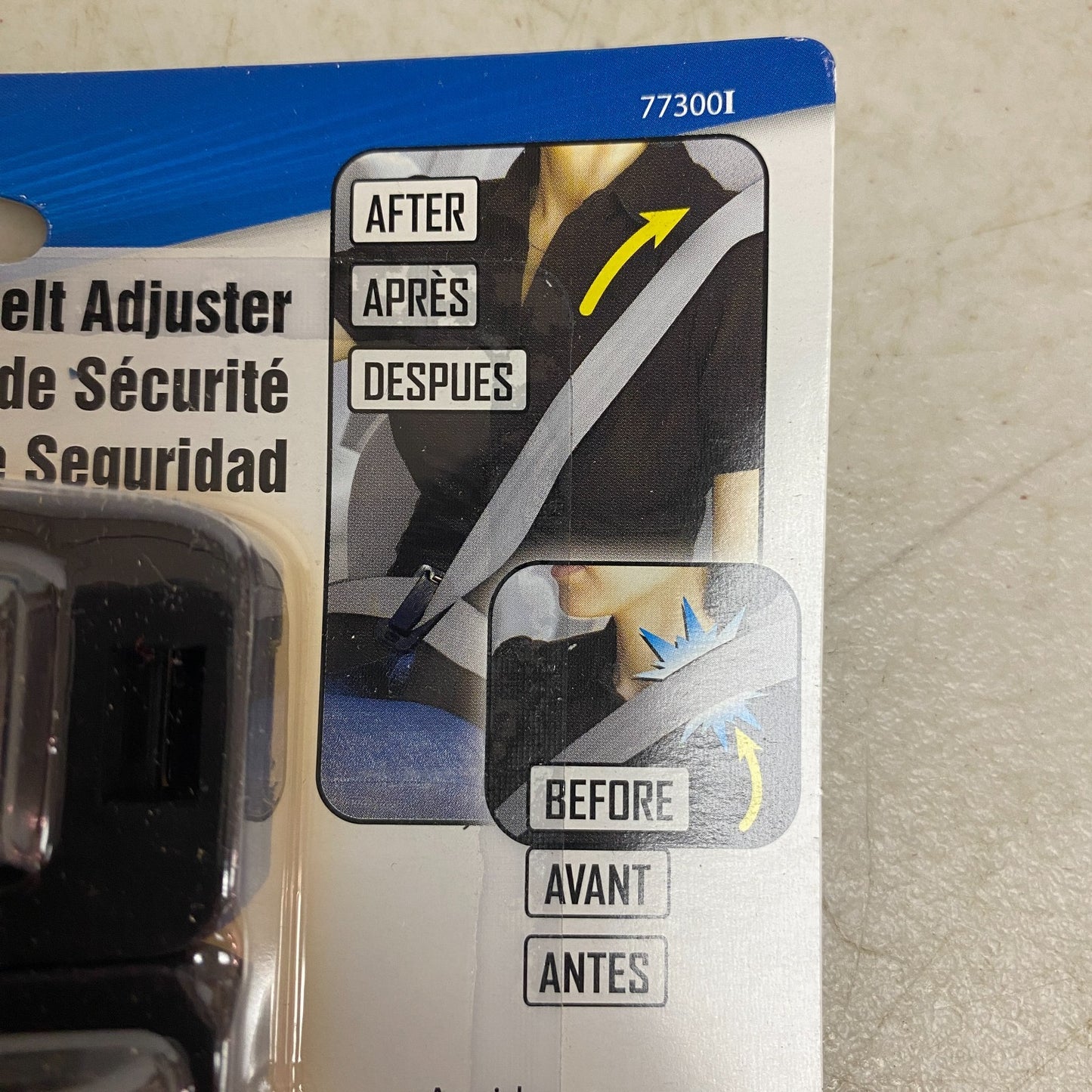 Custom Accessories Seat Belt Adjuster Black (4-Pack / 8ct.) 77300