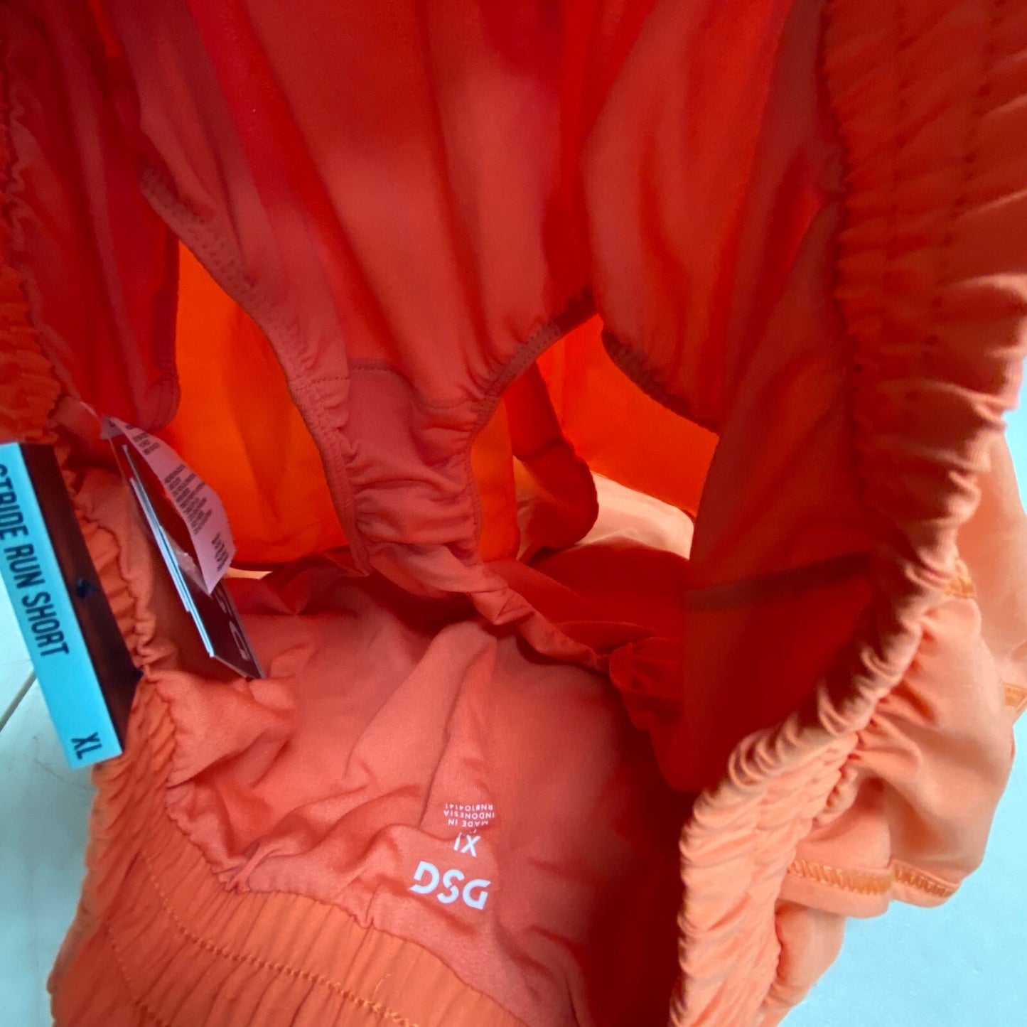 DSG Girls' Stride Shorts Sweet Persimmon DAG12116 BRAND NEW