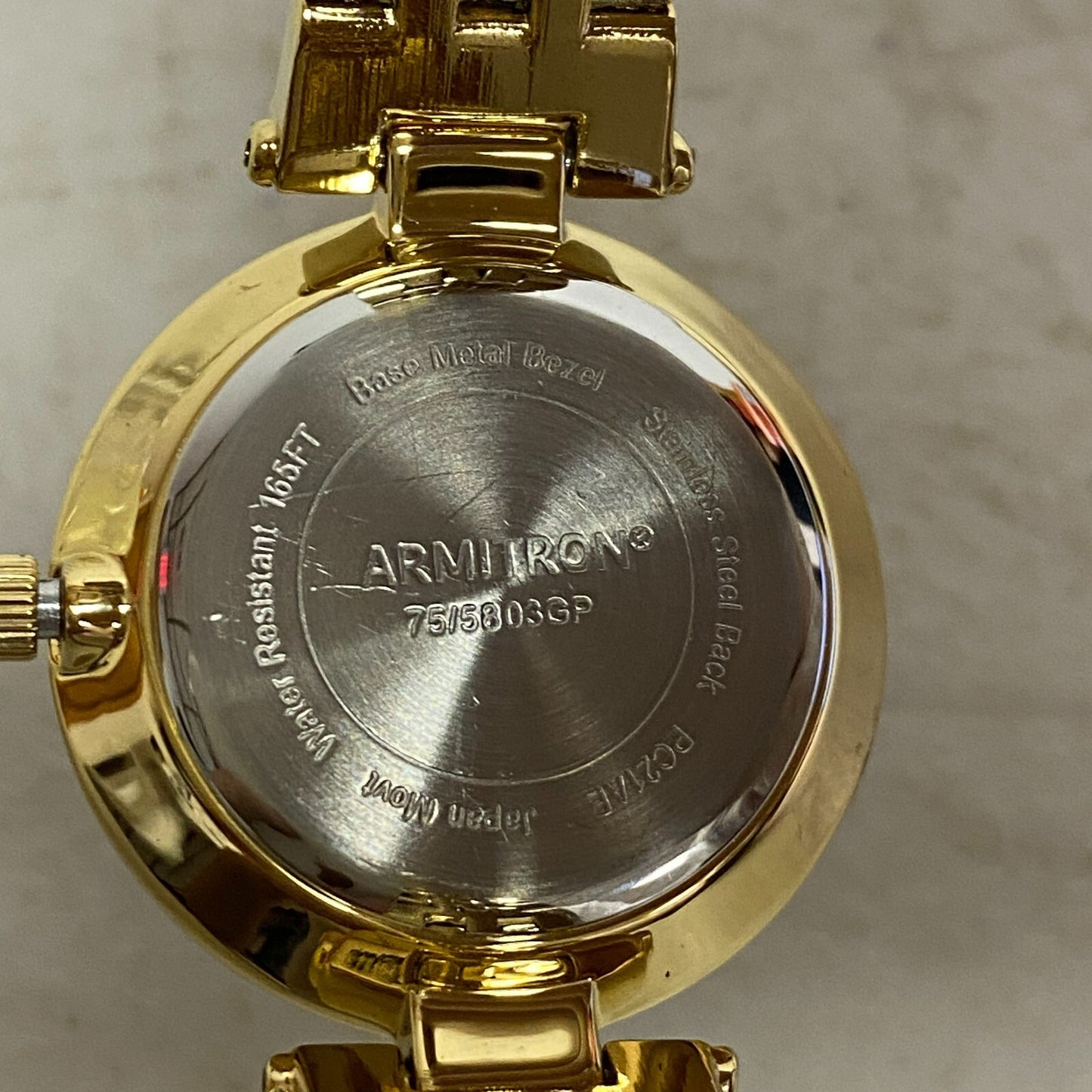 Armitron Women's Genuine Crystal Accented Bracelet Watch, 75/5803