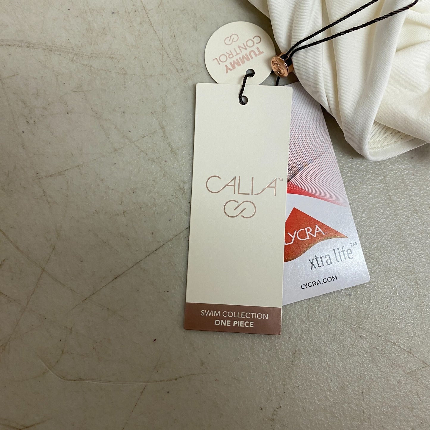 Calia Women's Cutout Halter One Piece Swimsuit Cloud Cover WSA23101 New!