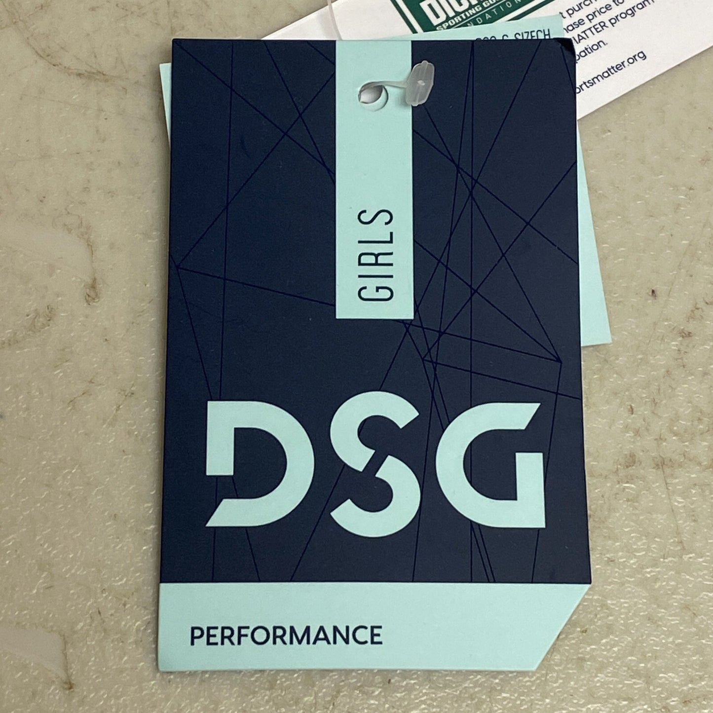 DSG Girls 3" Performance Shorite PRT Textured Animal Blue DAG12103PRTXG
