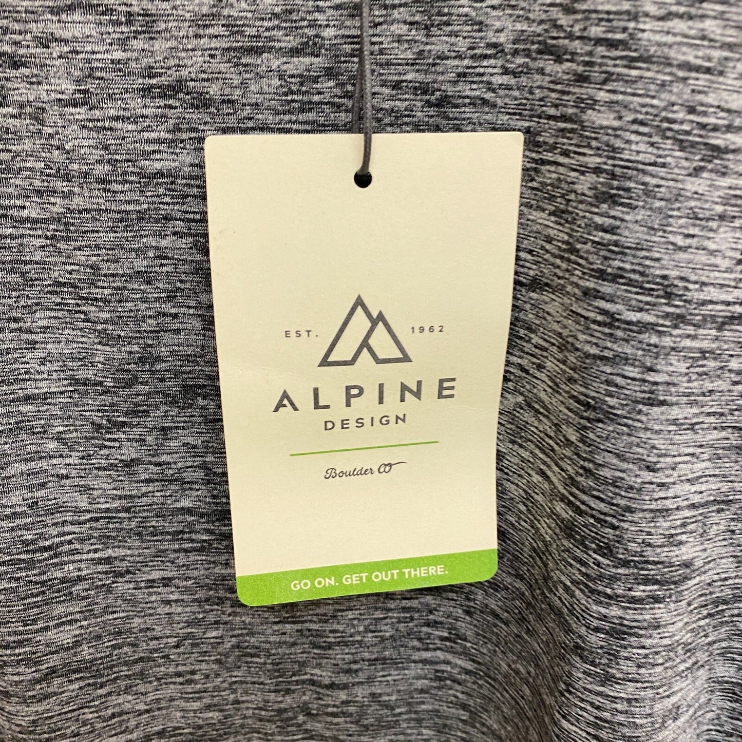 Alpine Design Women's AD Field Knit Long Sleeve Pure Black Heather ADW23100H