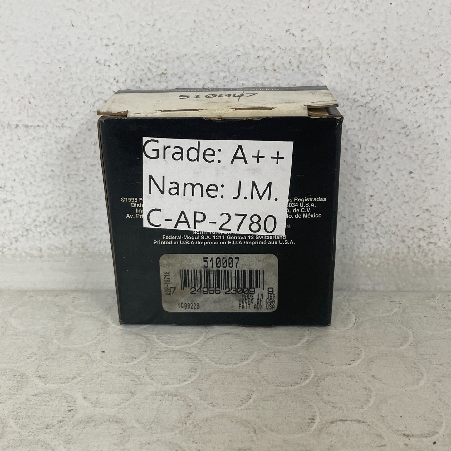 BCA 510007 Wheel Bearing Front 1988-2002 Toyota Corolla