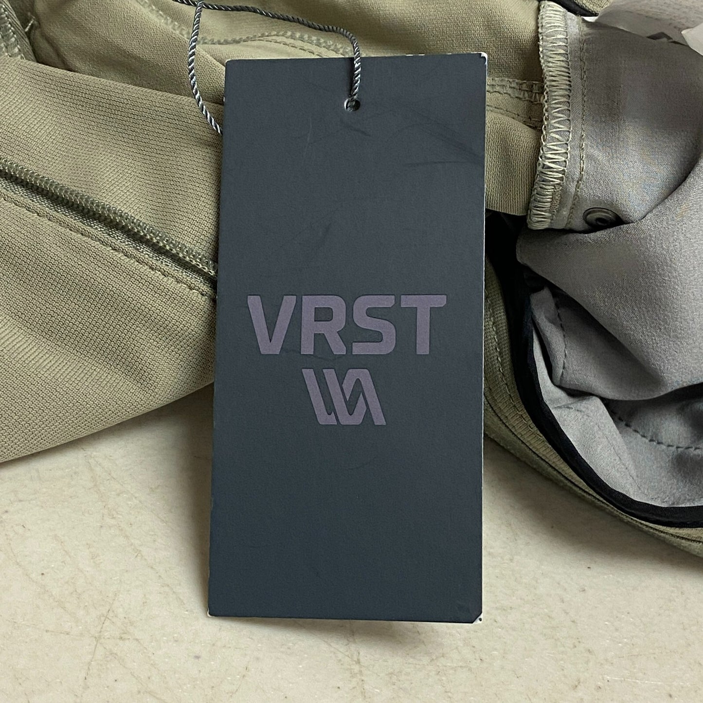 VRST Men's Limitless 4-Way Stretch 5-Pocket Slim Fit Pant Earl Grey MAX200402