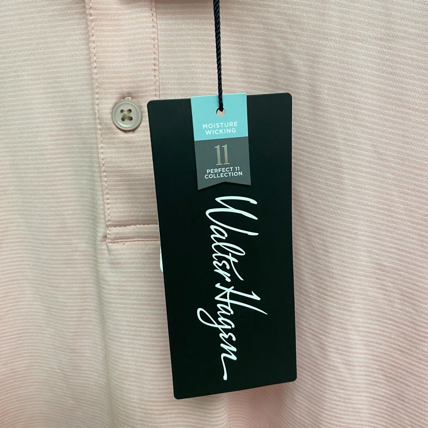 Walter Hagen Men's Performance 11 Majors Championship Stripe Polo MGA11415DFA22