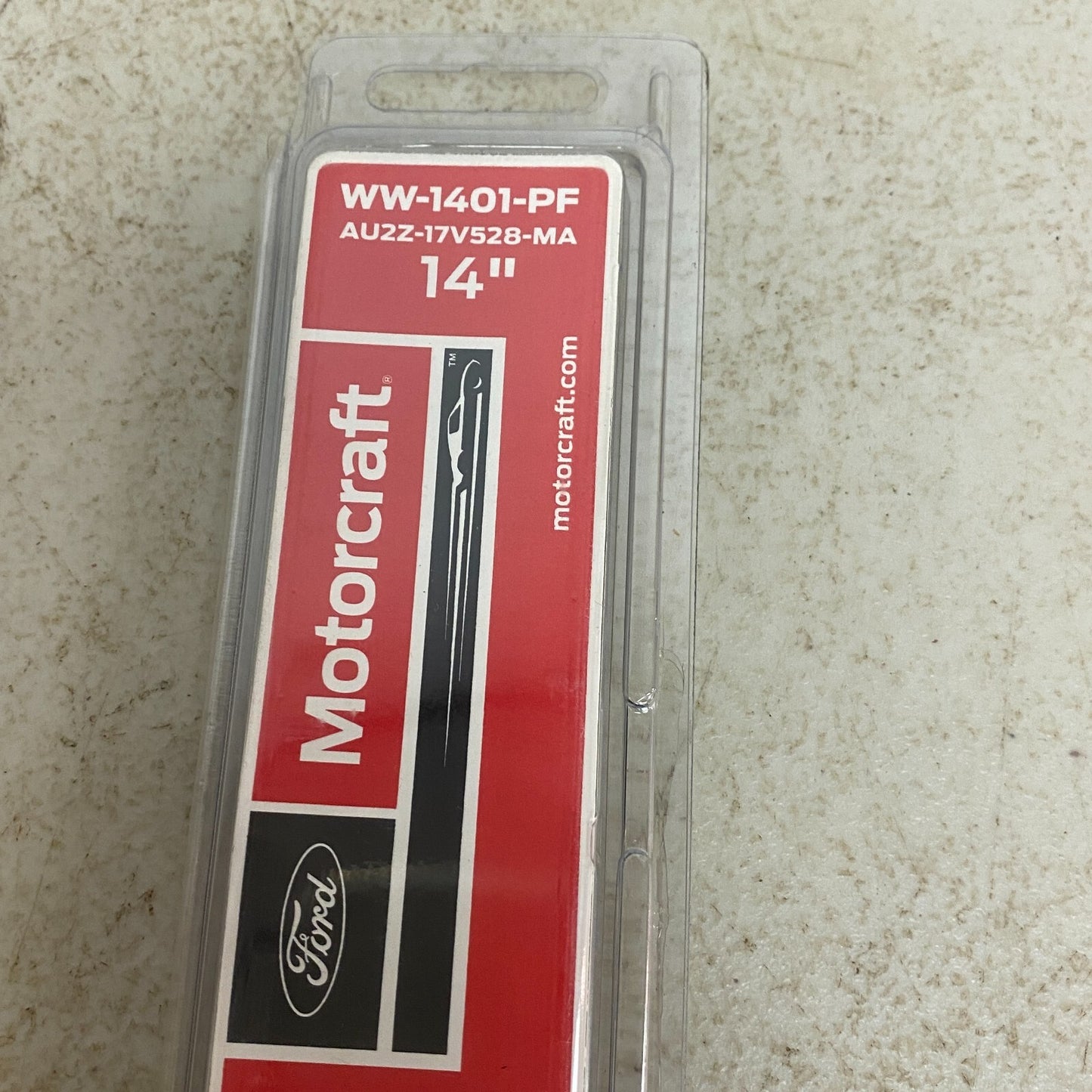 Ford Motorcraft Premium Wiper Blade 14" WW-1401-PF AU2Z-17V528-MA