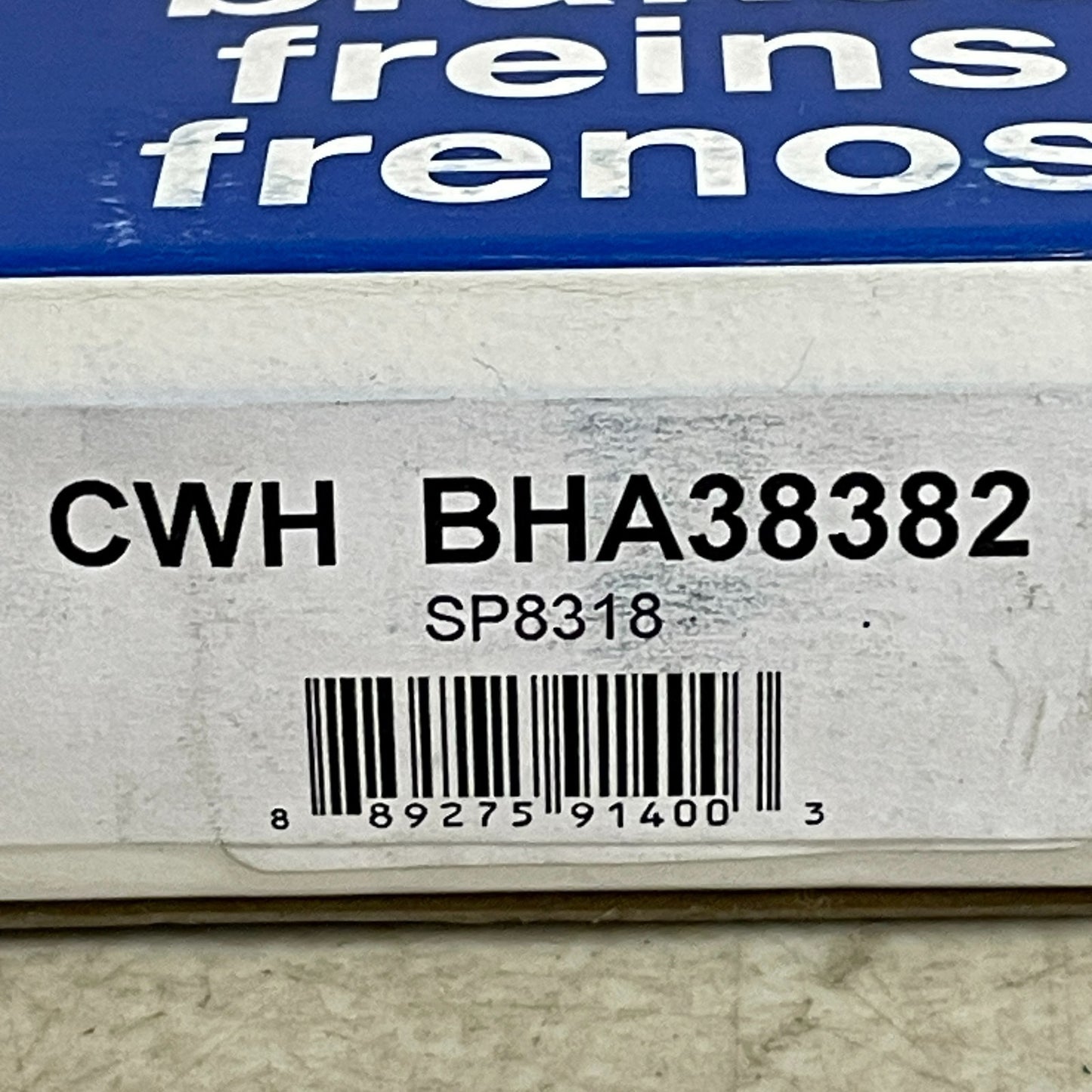 Carquest Wearever Brake Hose Assembly Banjo-Female BHA38382