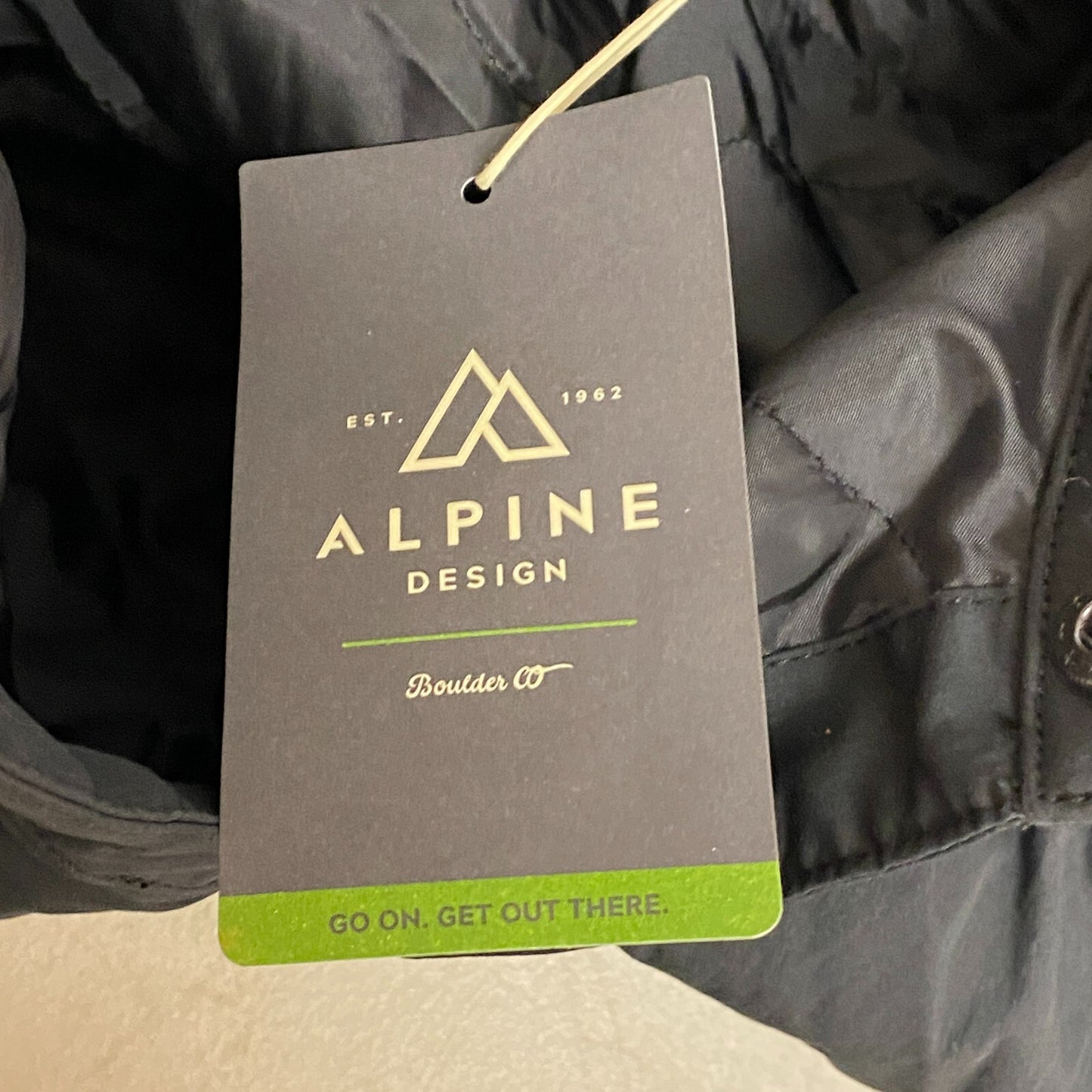 ALPINE AD M HILLTOP VIEW SHIRT JACKT PURE BLACK ADM23609