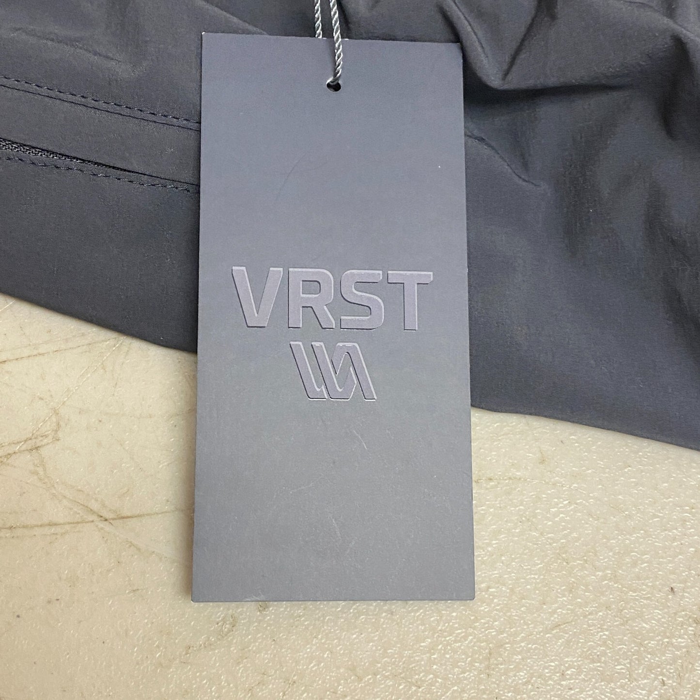 VRST Mens 5" Slim Fit Resort Short Boxer Brief Liner Graphic Charcoal MAX2004645