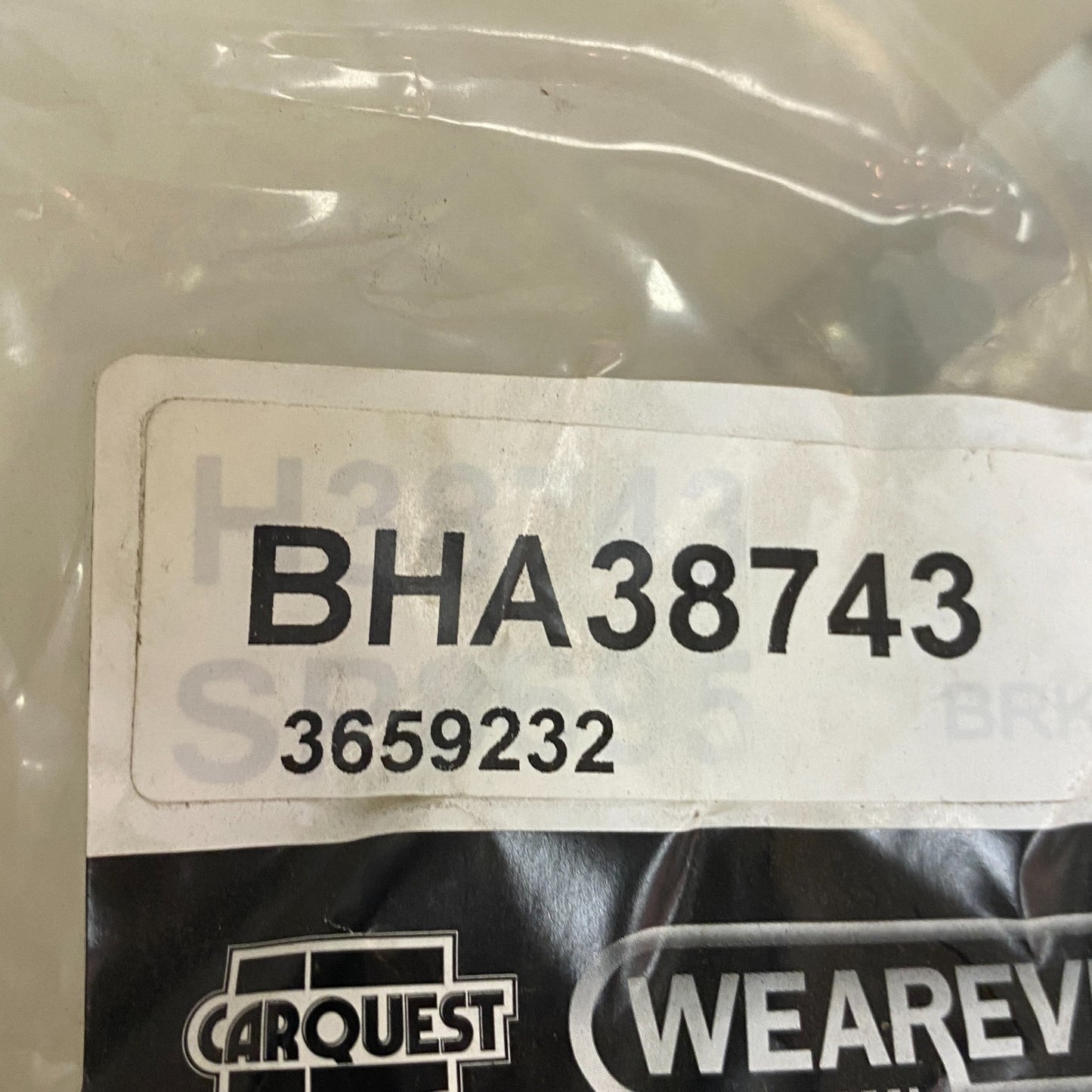 CARQUEST Brake Hydraulic Hose Black EPDM Rubber 20.25″ Model BHA38743