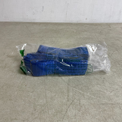 AUGO Soft Loop Tie Down Straps 4-Pack 1,500 lb 4,500 lb Break Strength Blue 1