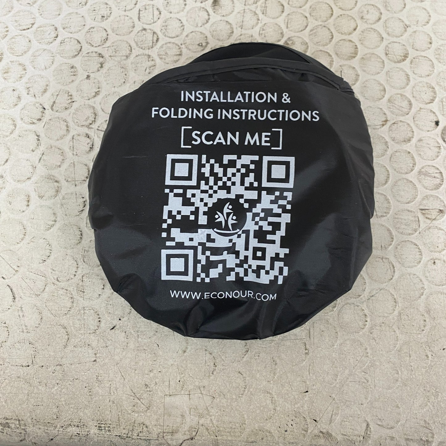 EcoNour Car Window Sun Shades Baby UV Protection 4 Pack Medium 20x12