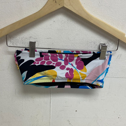 DSG  Women's Swim Top Floral Bandeau Deco Colorful  Trop DSW2872PRT Brand New