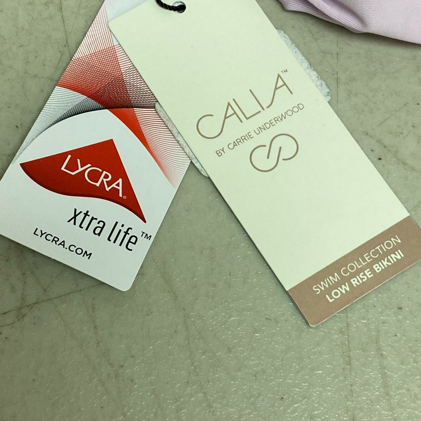 Calia Womens Keyhole Low Rise Bottom bikini Solid Lavender Sky WSA21401