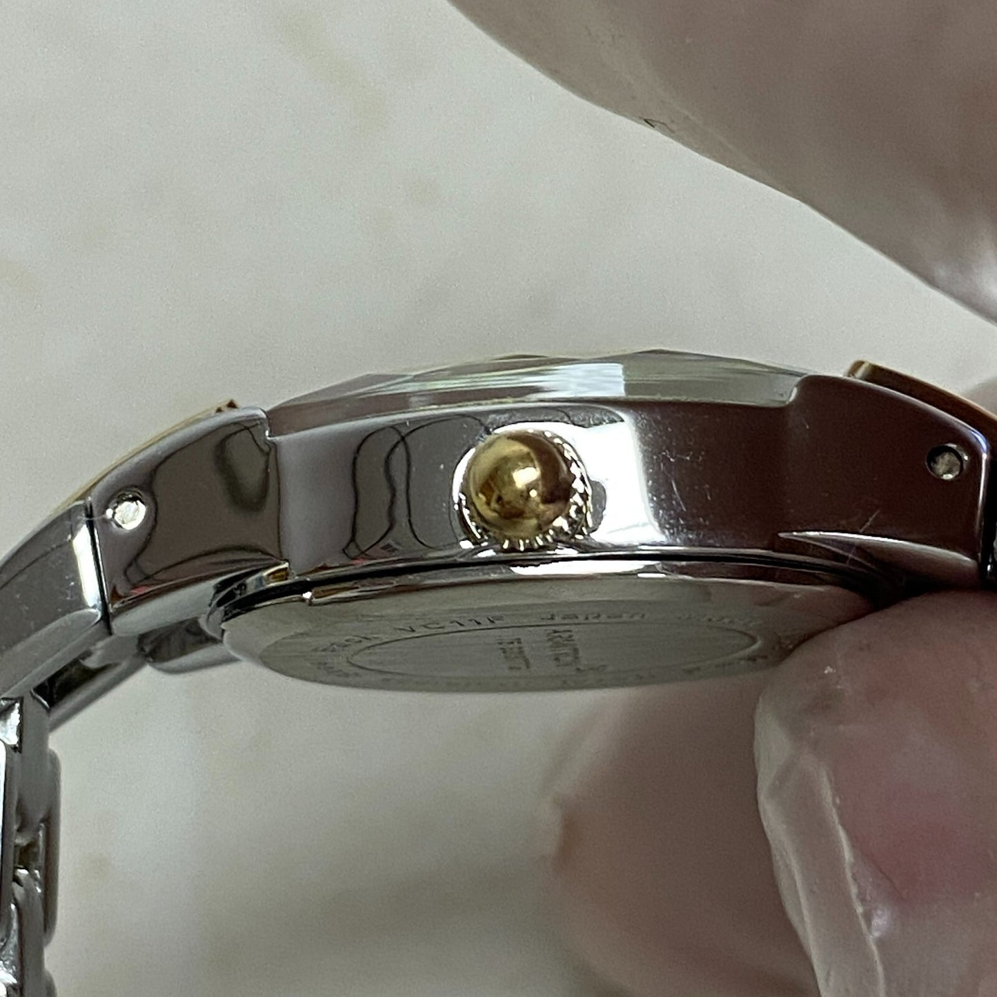 armitron womens watch 1Jewel Runs New Battery Swiss parts #75/3313ttg