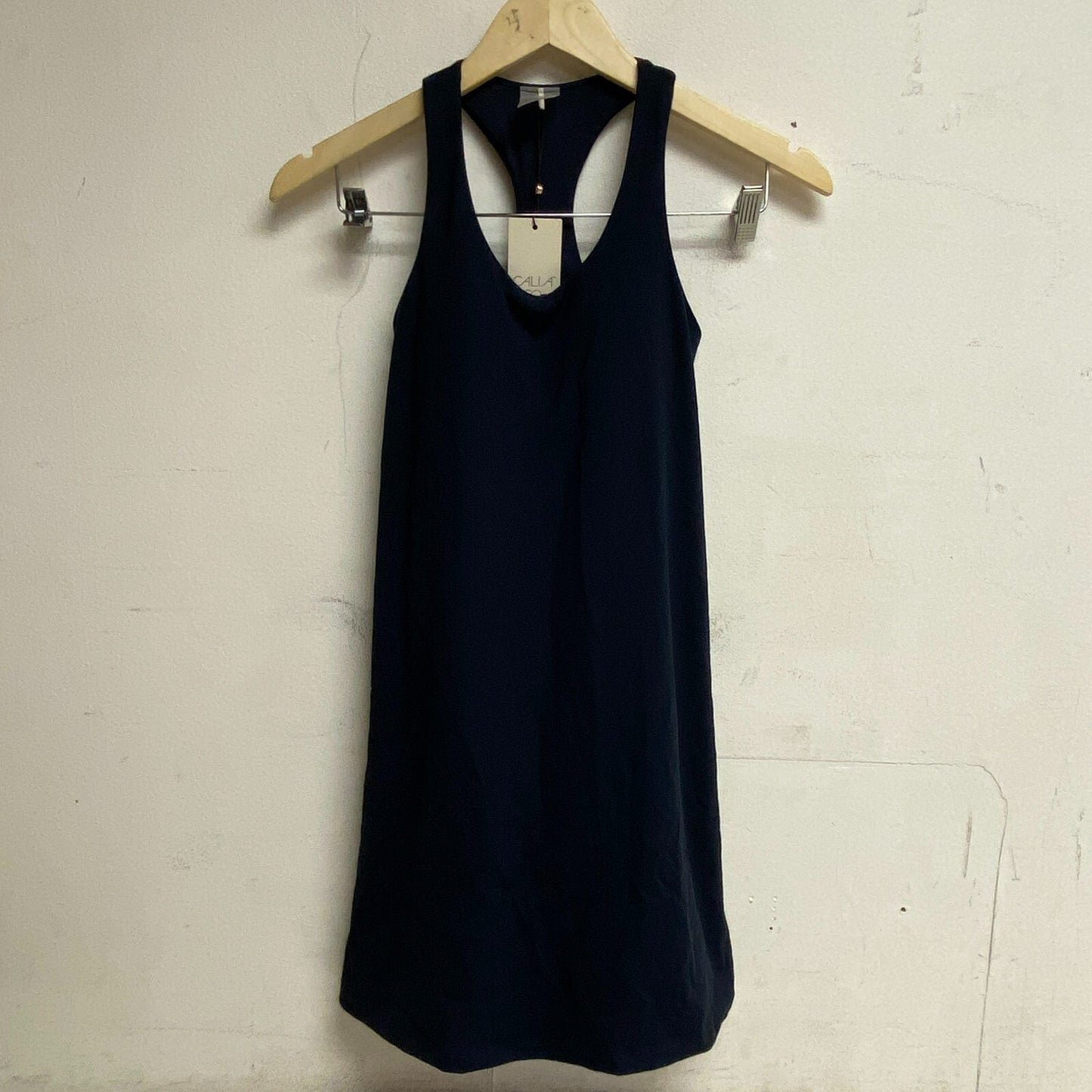 Calia Womens Energized Exercise Dress Darker Ardosia Black Solid WAX15035