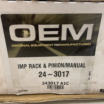 Cardone 24-3017 Reman Manual Rack & Pinion Nissan Maxima/Infiniti I35