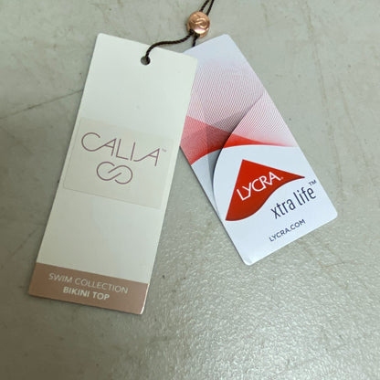 Calia Womens Cross Back Bikini Top Botanical Garden Floral Multi WSA20210PRTXWP