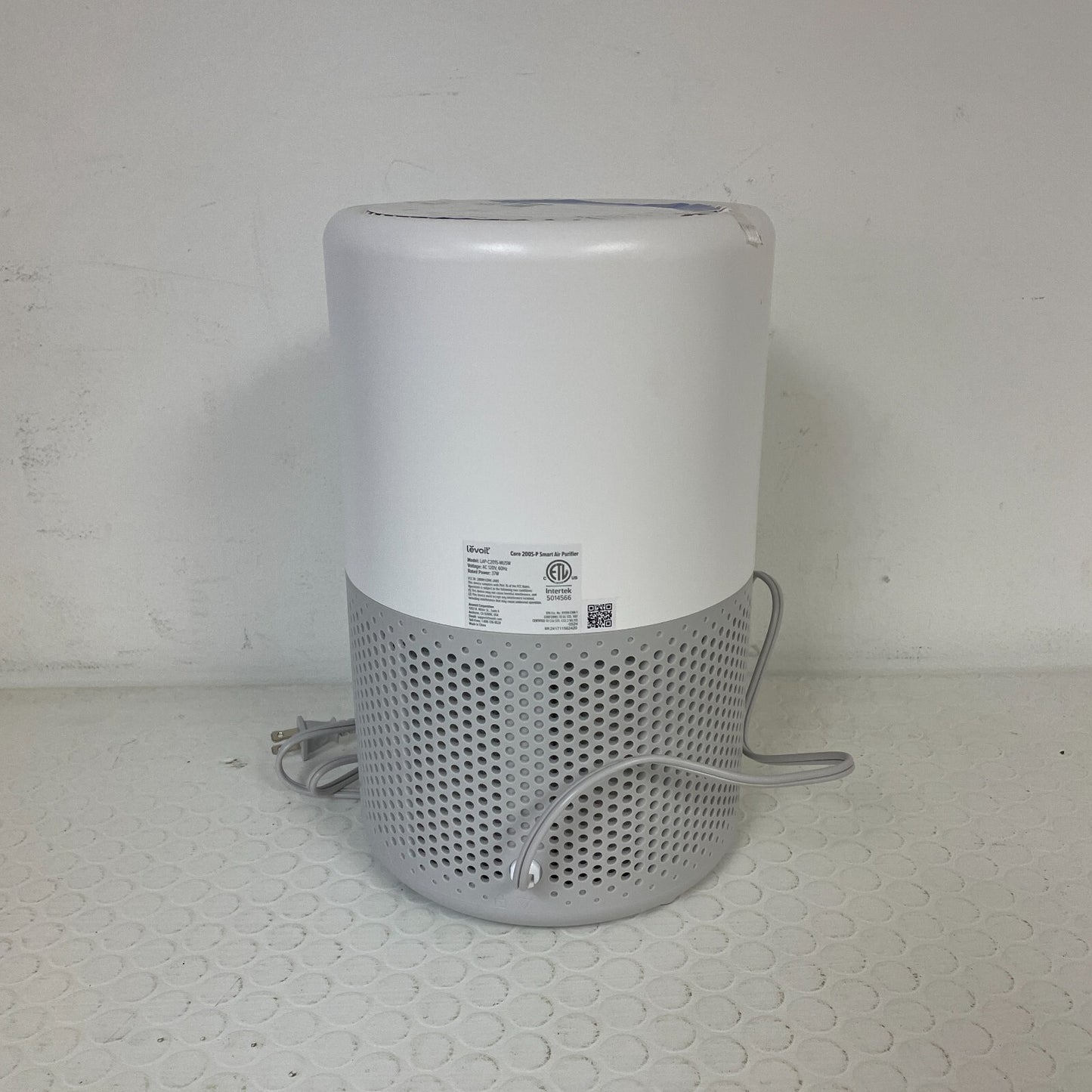 Levoit Core 200S Smart HEPA Air Purifier Wi‑Fi Alexa Grey/White