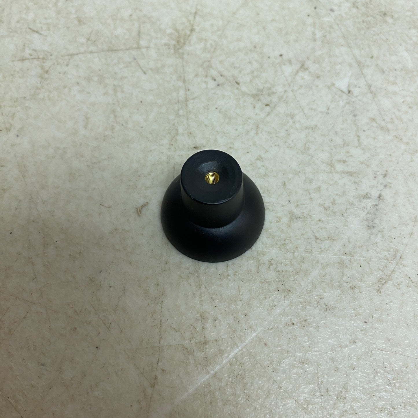 Signature Hardware 1-1/4" Gordes Solid Brass Round Cabinet Knob - Black