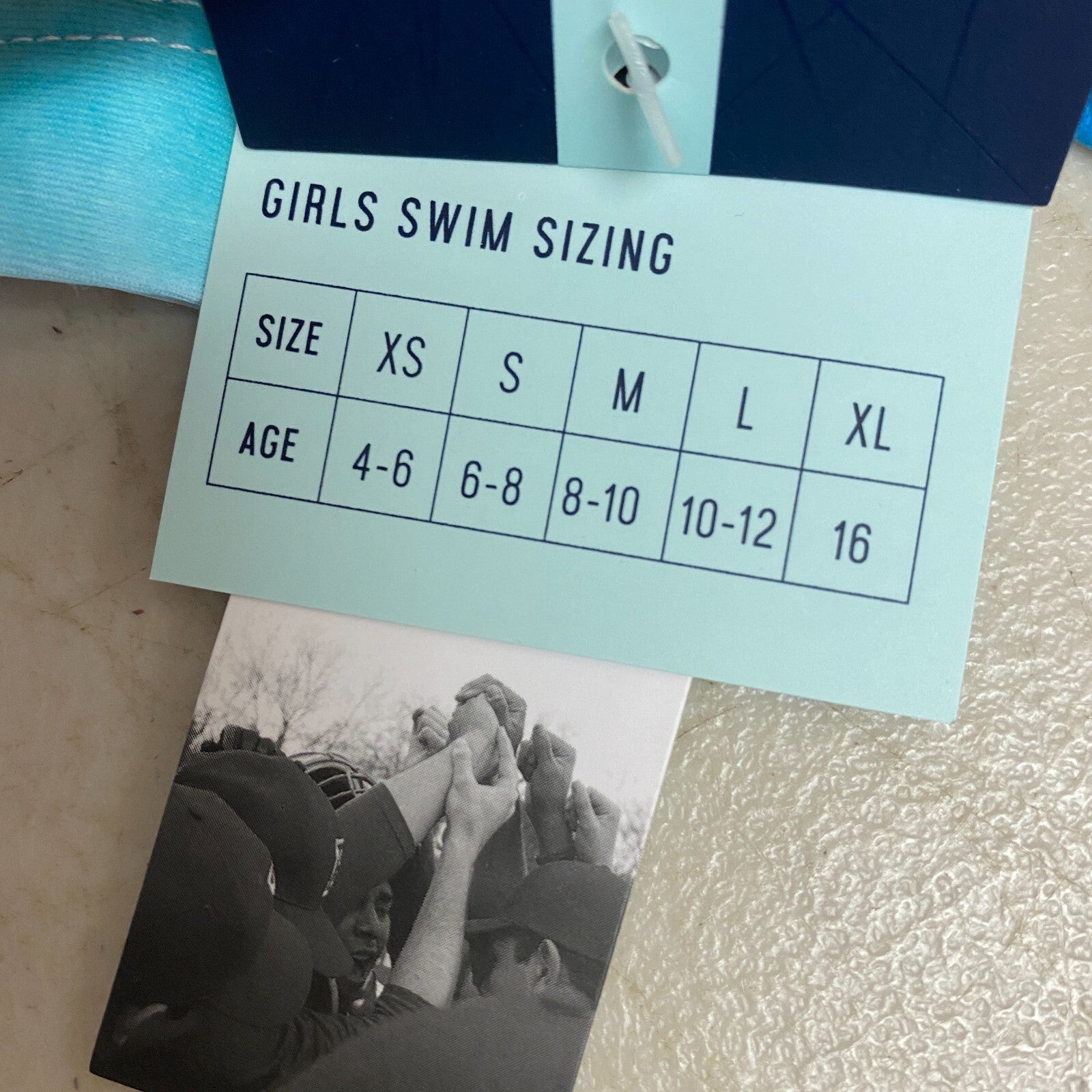 DSG Girls Swim Long Sleeve Top Rash Guard Spring Tie Dye DSG8114PRTZ New