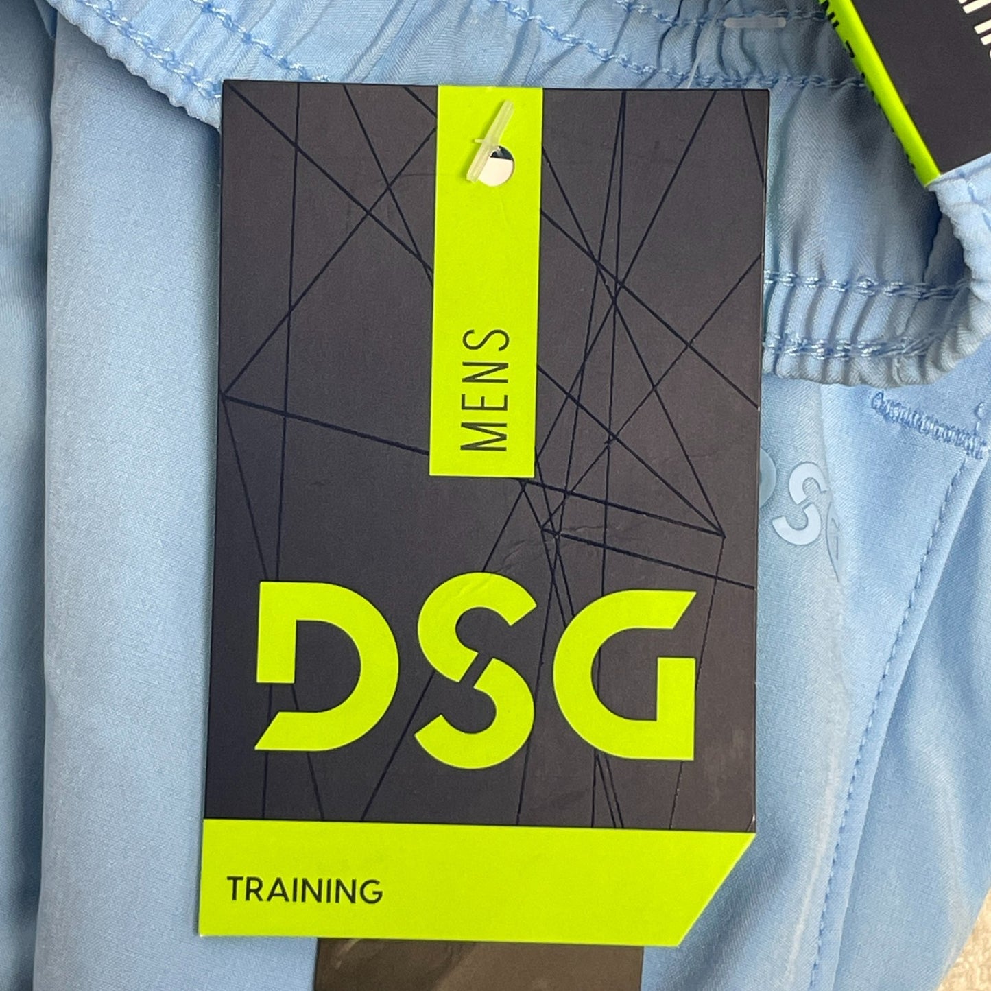 DSG Menâs 2-in-1 Agility Shorts Bright Cerulean / Uni Navy DAM13107