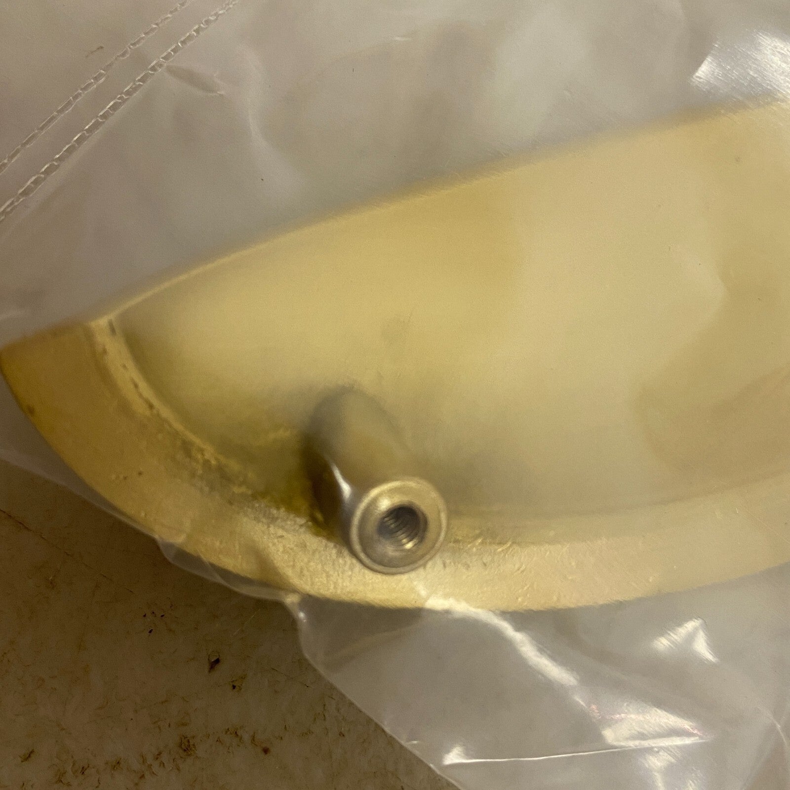 Signature Hardware 3" Barrus Brass Cup Pull - Satin Brass